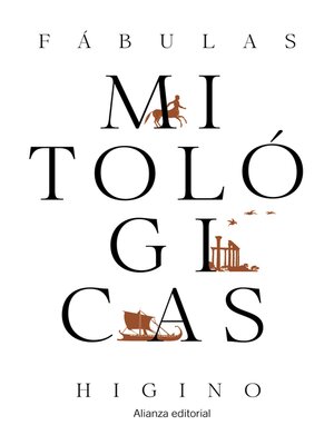 cover image of Fábulas mitológicas
